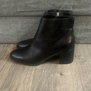 Vince Camuto Black Leather Boots